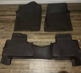 02549 Weathertech 15-19 Gmc Yukon/ Chevy Tahoe Floor Mat Set 2nd Row