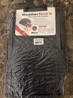 11avmsbt Weathertech Weather Tech 4-piece Trim-to-fit Floor Mat