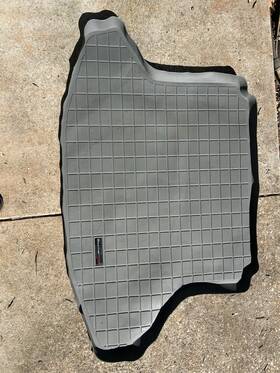 42268 Weathertech Cargo Liner Mat Gray For Toyota Prius 2004-2009 Used 42268 Weathertech Cargo Liner Mat Gray For Toyota Prius 2004-2009 Used