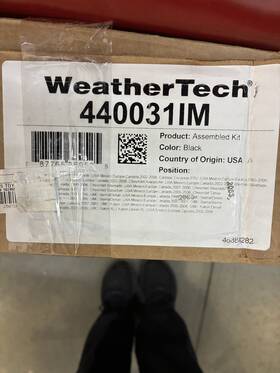 440031im Weathertech Mat