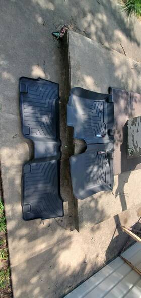 44011-1-2 Weathertech Floormats 4th Gen 4runner 2003-2009 Front And Rear Seats
