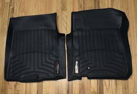 440481 Weathertech Floorliner 1997-2004 Ford F-150 2pc Bik 3pc Gry Oem Mats