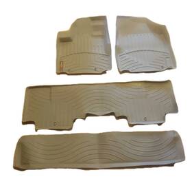 440501 Weathertech Floorliner For 2006-2014 Honda Ridgeline - 1st And 2nd Row Grey