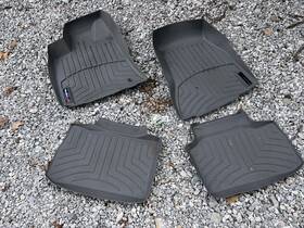 44069-1-2 Weathertech Floorliner For 2005-2010 Chrysler 300 - 1st And 2nd Row Grey