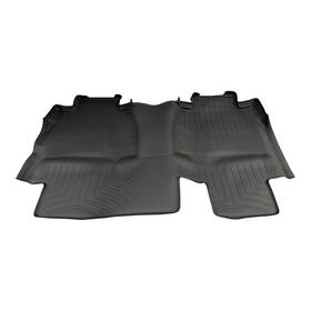 Weathertech 440939 Rear 2nd Row Black Fits 2014-2021 Toyota Tundra Extended Cab