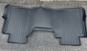 4410123 Weathertech Floorliner For 2017-2021 Ford Super Duty 2nd Row Black