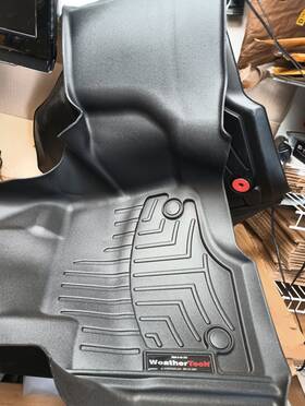 4410321 Weathertech New Backseat Floorliner For 2017-2019 Ford Super Duty F250 And F350