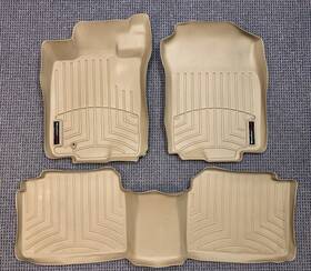 441081 Weathertech Liners Floor Mats 2006 - 2009 Fusion / Milan Mkz Zephyr Tan