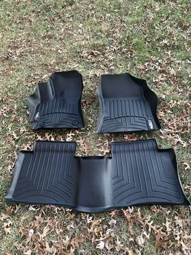 4411091-445802 Weathertech 2017-2019 Toyota Corolla Floorliner Floor Mats- Black