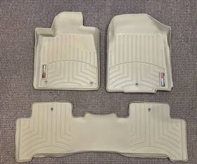 44114-1-2 Weathertech Liners Floor Mats 2007 - 2013 Acura Rdx 1st / 2nd Row G2u