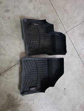 4411701 Weathertech Floorliner For 2017-2023 Chevrolet Bolt Ev - 1st Row Black