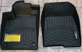 4412641 Weathertech Floorliner For 2018 Honda Accord - 1st Row Black