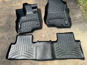 441469-1-2 Weathertech 2019-25 Acura Rdx Floorliner Floor Mats Black