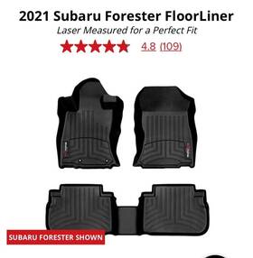 441500-1-2 Weathertech Floor - Mat Used 441500-1-2 Weathertech Floor - Mat Used