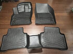 441544-1-2 Weathertech 2019-2024 Audi Q3 Floorliner Floor Mats Black