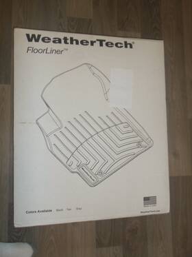 4415721-448162 Weathertech Floorliner For 2021 Kia Sportage - 1st And 2nd Row Black New In Box 4415721-448162 Weathertech Floorliner For 2021 Kia Sportage - 1st And 2nd Row Black New In Box