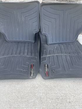 441581-441462 Weathertech Floor Mats Floorliner For Bmw 3-series/m3 Rwd - 1st And 2nd Row -black