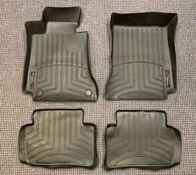 441611 Weathertech Liners Floor Mats 2008 - 2014 Mercedes-benz C-class 1st / 2nd Row