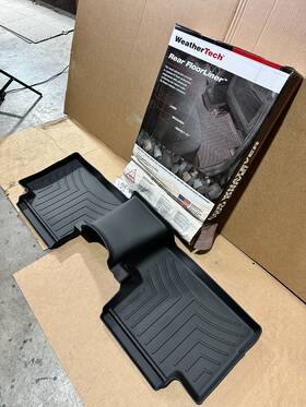 4416232 Weathertech Floorliner For 2019-2023 Jeep Cherokee - 2nd Row Black Nos