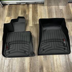 4416731 Weathertech Floorliner Mats For 2021-2023 Bmw 4-series Coupe 1st Row Black