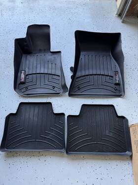 4416761-4415302 Weathertech Floor Mat For Bmw 330i 2019-2024 Very Good Condition 4416761-4415302 Weathertech Floor Mat For Bmw 330i 2019-2024 Very Good Condition