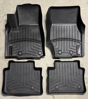 441696-1-2 Weathertech Floorliner For 2022-2024 Jeep Grand Cherokee L - Black