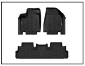 441698-1-2 Weathertech Nissan 2024 Pathfinder 1st And 2nd Row Mats &nissan 3rd Floorliner