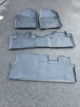 44174-1-2-3 Weathertech Floorliner For Floor Mat Honda Pilot - 2009-2015 -1st/2nd/3rd Row -b