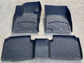 4417587-1-2-im Weathertech 2020-2022 Ford Escape Floorliner Floor Hp 1st And 2nd Row Black 6253
