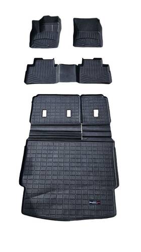 4417701 Weathertech Nissan Rogue Floor Mats Floorliner For 2021-2024 Black Complete Set