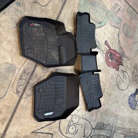 44234-1-2 Weathertech Floorliner For 2010-2017 Volvo Xc60 - 1st And 2nd Row Black