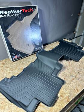 442862 Weathertech Weather Tech Black Rear Only Floor Liner Lexus Toyota New Old Stock