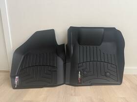 443211 Weathertech Floorliner For 2011-2011 Ford Super Duty - 1st Row Black