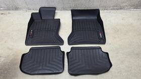 443301-443132 Weathertech Black Floor Liners/mats 2011-2016 Bmw 5-series F10 535i/528i 443301