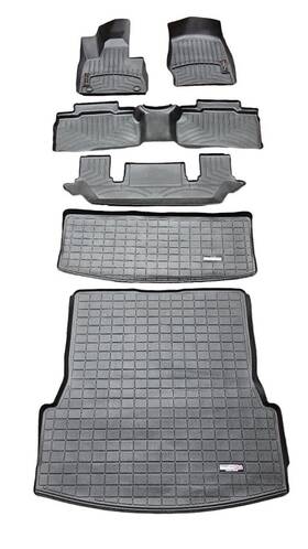 443596 Weathertech Ford Explorer 2024 Floor Mats 6th Generation Complete Set