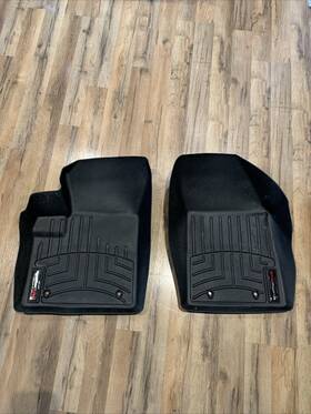 444031-443762 Weathertech Floor Mats Floorliner For Chrysler 200/dodge Avenger 2012-2014 Black