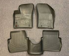 444031 Weathertech Liners Floor Mats Avenger / 200 - 1st And 2nd Row Black