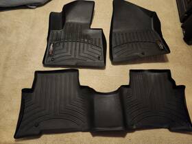 444401 Weathertech Floorliner Hyundai Santa Fe Sport 2013 - 2018 1st/2nd Row Black 444401 Weathertech Floorliner Hyundai Santa Fe Sport 2013 - 2018 1st/2nd Row Black