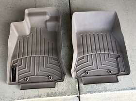 444461 Weathertech Floor Liners Fits 2009-2015 Jaguar Xf Rwd Only - Fronts Tan