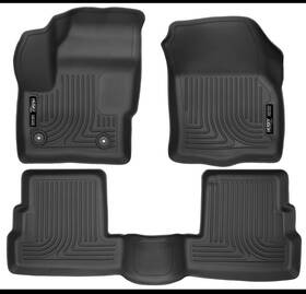 444591im Weathertech Floor Mats For 2015 - 2019 Lincoln Mkc Or Ford Escape Front Back