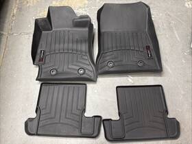 44482-1-2 Weathertech Car Floor Mats Floorliner For Fr-s/brz/86 - 1st/2nd Row Black