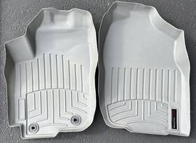 445101 Weathertech 445101/00969 Used Gray Front Left And Right Floor Mats Toyota Rav 4 2013-2018