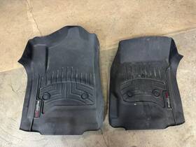 446071im Weathertech Floorliner 1st Row 2014-2018 Chevy Silverado/gmc Sierra Truck
