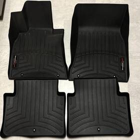 44700-1 Weathertech Floor Mats Genesis G80 Sedan 2015 2016 2017 2018 2019 2020 2021 2022