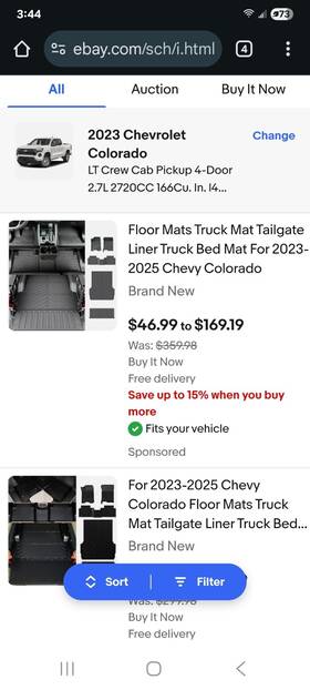 44751-1-3 Weathertech 4475113 Floor - Mat
