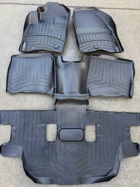 449811-443596 Weathertech Floor Liners For 2017-2019 Ford Explorer