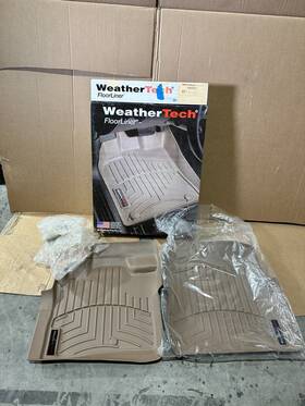 450941 Weathertech Nos Floorliner For 2004-2008 Chrysler Pacifica - 1st Row Tan