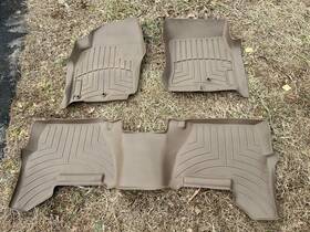 451801 Weathertech 2009-2012 Nissan Pathfinder /xterra Weather Tech Floor Mats Tan