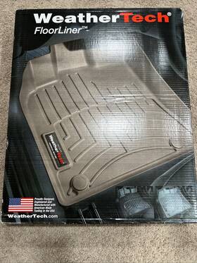 452671 Weathertech Floorliner 2011-15 Chevrolet Camaro - 1st Row Tan Part #452671