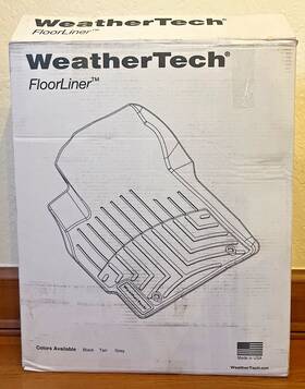 457091 Weathertech Floorliner For 2015-2021 Kia Sedona - 1st Row Tan